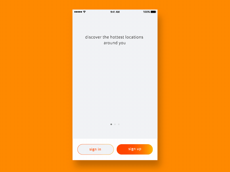 Animated Onboarding UI animation launch screen loop mobile app motion graphics onboarding ui user interface