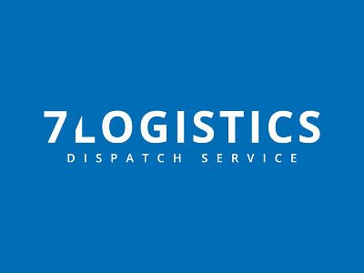 7Logistics - Dispatch Service brand branding design dispatch graphicdesign logo logodesign service shiping type