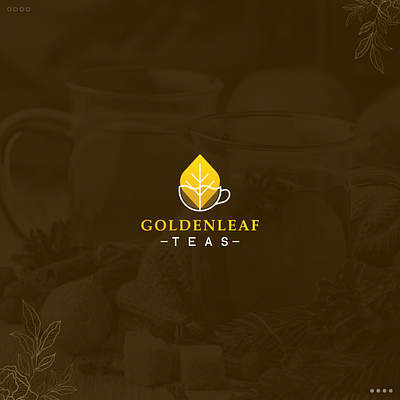 Goldenleaf Teas: Elegant Minimalist Logo Design brand identity branding creative design design logo graphic design icon illustration logo logo design logo inspiration logo maker logo mark logos logotype minimal logo minimalist logo modern logo timeless unique