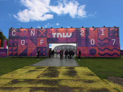 TNW Conference 2017 event design graphic design