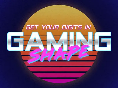 80s speed comp 1980 80s blue brush gaming gradient pink retro throwback yellow