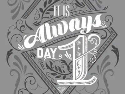 Allwaysdayone custom illustration