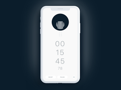 Countdown Clock UI Task 013 clock countdown cuckoo daily ui dailyui minimal muji