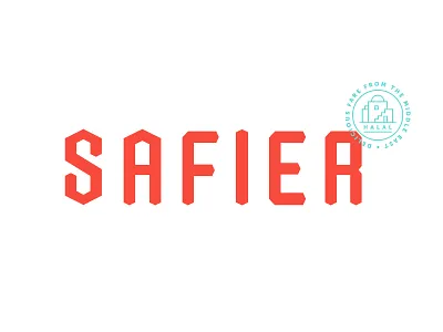 Safier Logo custom deli kentucky logo louisville mediterranean middle east restaurant type word mark