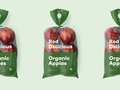 Farm Market Apple Bags apples bedford branding event farm market john jay organic red delicious