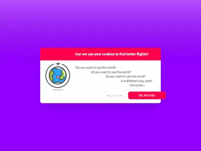 #016 DailyUI - Pop-up / Overlay 016 cute daily dailyui overlay pop up popup uiux user ux uxui