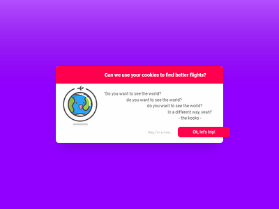 #016 DailyUI - Pop-up / Overlay 016 cute daily dailyui overlay pop up popup uiux user ux uxui