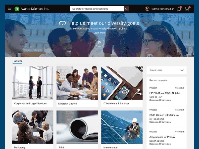 Diverse Suppliers enterprise