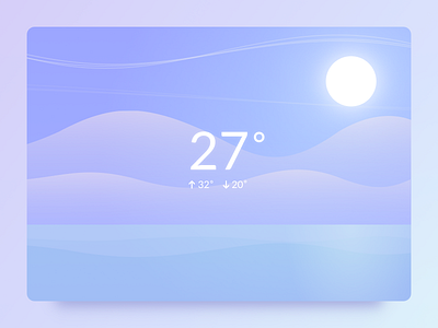 Weather - Daily UI 37 daily ui daily ui 37 ui weather