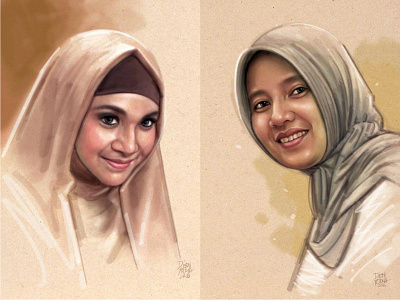 100% digital painting art artwork digital drawing family illustration painting photo photoshop potrait realistic