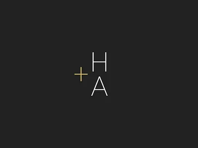 H+A agency brand brand mark design logo secondary logo