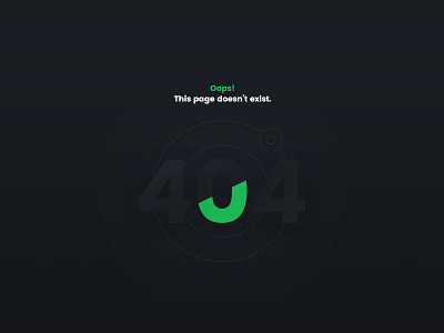 404 page design graphic ui web webpage website