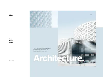 Architecture architecture design ui web design