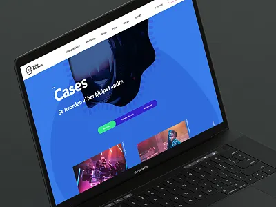 Videofabrikken blue caselist cases desktop fluent landingpage tabs video