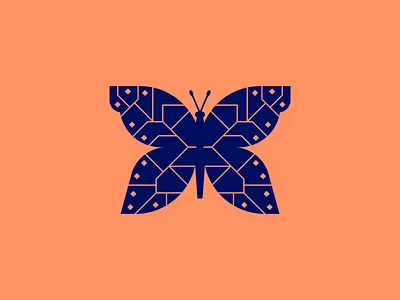 Butterfly branding butterfly identity illustration logo