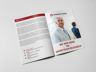 Corporate Bi-fold Brochure Design bi fold brochure