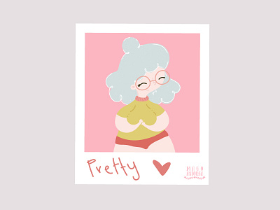 Curvy power curvy girl illustration pretty