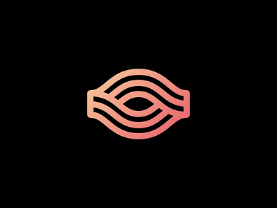 Eye branding connect eye icon logo mark vision