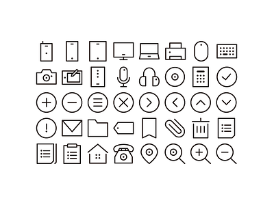 tiny simple icon icon