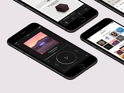 Bang & Olufsen app 1.5 app audio bangolufsen design lifestyle luxury multiroom music player speaker ui visual