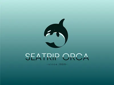 Seatrip Orca, since 1999 adobe ai design designer freelance illustrator logo logofolio orca sea since trip