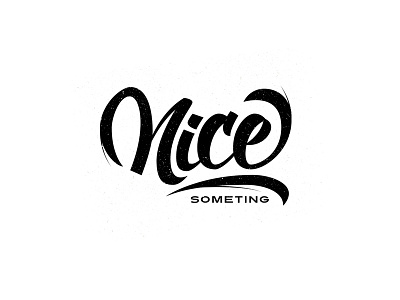 Nice design lettering logo logotype print t shirt