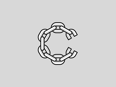 C for Chain 36 days of type c chain custom type lettering logo typography