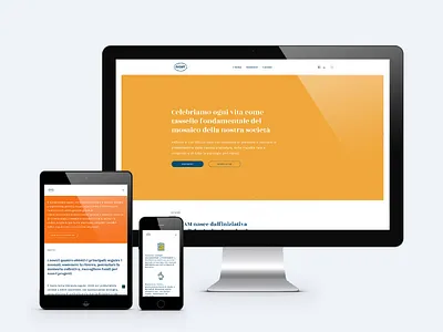 ANDIAM! Website design colors design fluid illustration ngo typography web website