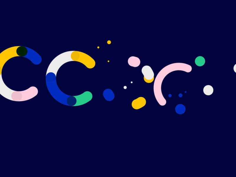 03 / 36 Days of Type. 36days b 36daysoftype after effects animated font loop multicolore type typeface typography