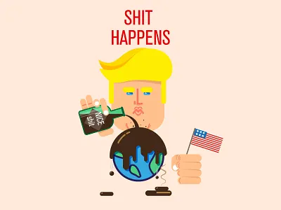 Trump and the climate change change climate donald earth happens shit trump