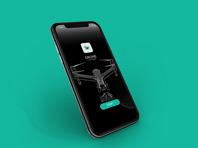 Drone App app brand brandidentity creative illustrator logo logodesign startup