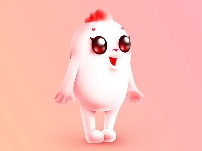 Sweet TangDou cute illustration ip red role sweet