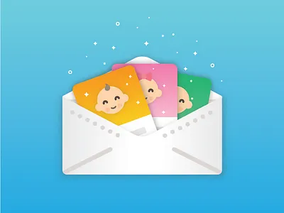 Baby cards baby cards envelope message