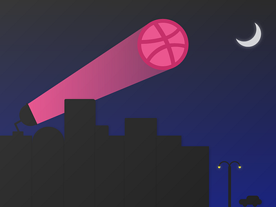 Need a designer? Switch the Sigggnal on! batman debut dribbble illustration night