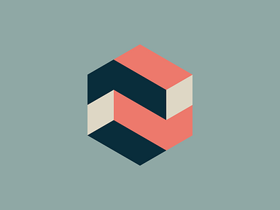 S Version 3 hexagon logo mark s symbol