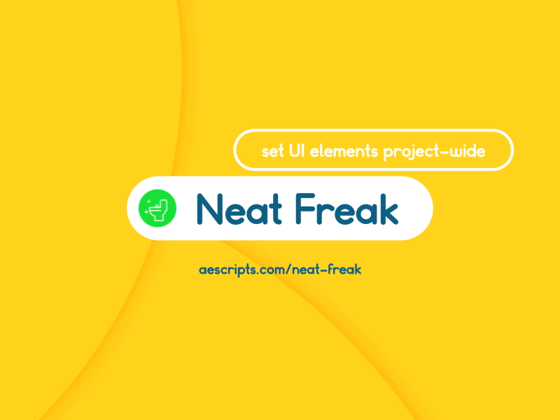 Neat Freak after effects free motion script ui ux