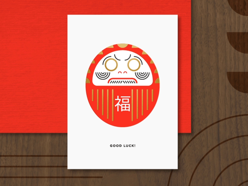 Daruma daruma doll goals good luck new years