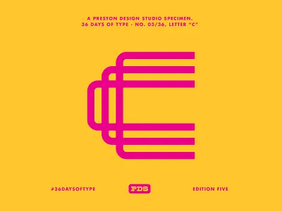 36 Days Of Type - C 36daysoftype geometric icon identity lines logo monogram shapes symbol triangle typography vector