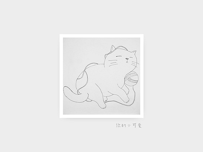 Cat 01 cute drawing hand painted hero little cute marvel pencil drawing sketch stick figure superhero writer