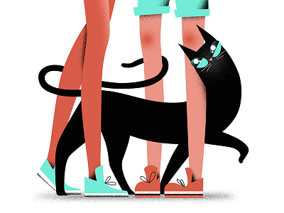 Cat legs animation character characterdesign design illustration illustrator motion photoshop vectors