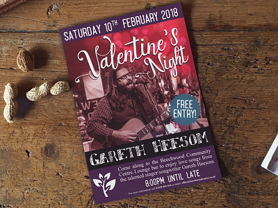 Event Flyer Design design entertainment event flyer freelance leisure centre music valentines