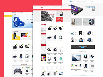 Tekno- Ecommerce Template e commerce electronics electronics store gadgets modern product responsive retail shop shopping technology