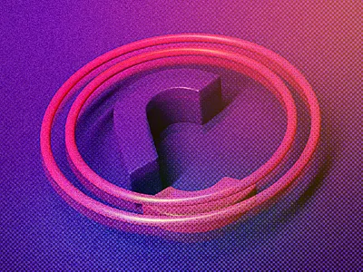 36DaysOfType Letter C 36 days of type 3d c c4d cinema 4d circle letter light photoshop render type