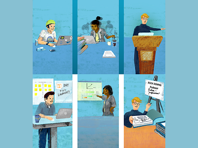 EBSCO Pitch illustration