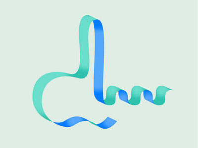 D !!! 36days d 36daysoftype illustrator pentool squiggle visualdesign