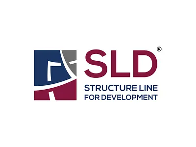 Structure Line For Development brand building egypt logo realestate