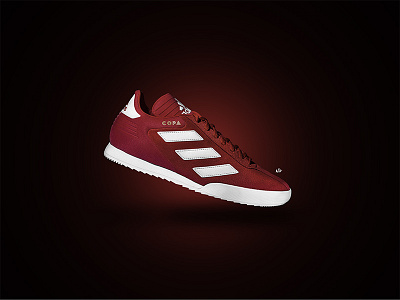 Red Trainer commercial composite design photography photoshop product