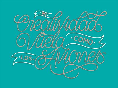 Creatividad caligraphia creativity desing lettering tipe tipo