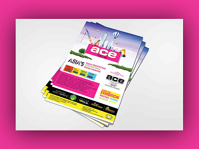 Ace Tech ads brochure graphic deisgn photoshop poster