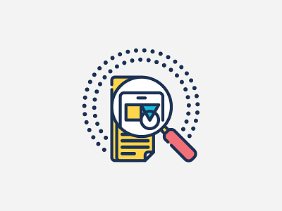 Inspection - Icon Set#5 audits device flat icon icon inspection mobile icon phone web